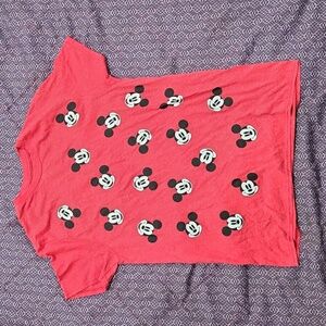 NWOT Disney Mickey Mouse all over print t shirt M Medium